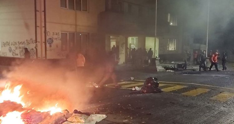 Desalojo del municipio de Curacautín | Cedida a RBB