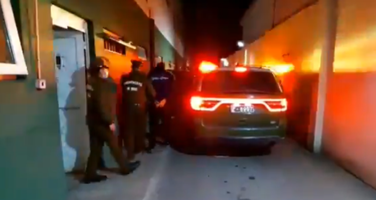 Captura video de Carabineros