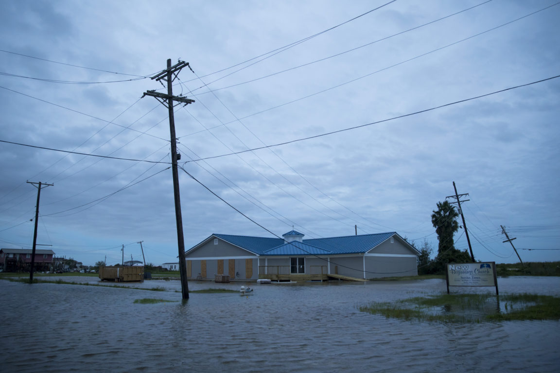 Inundación causada por el huracán | Agence France-Presse