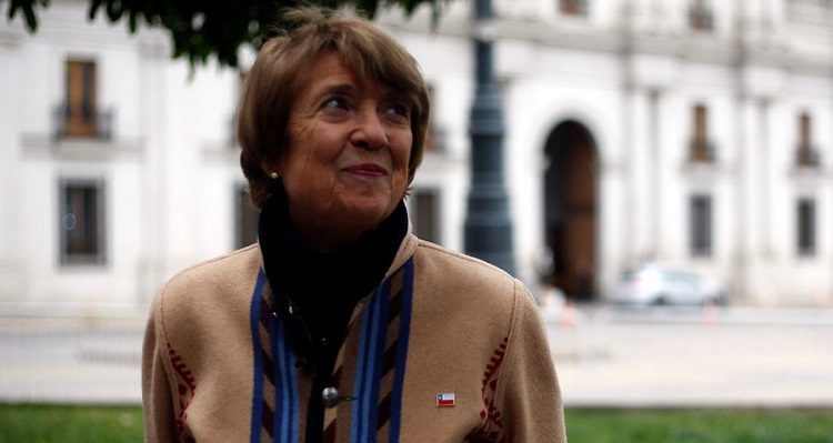 Ministra Consuelo Valdés, foto de Sebastián Brogca, Agencia UNO (c)