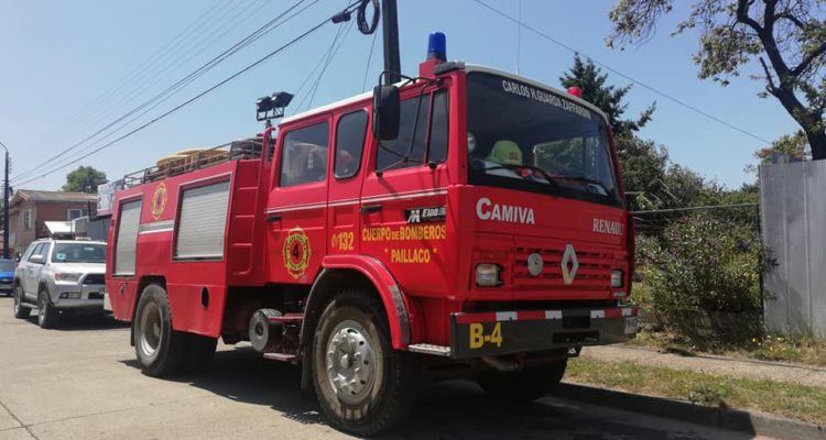 Bomberos de Paillaco (Facebook)