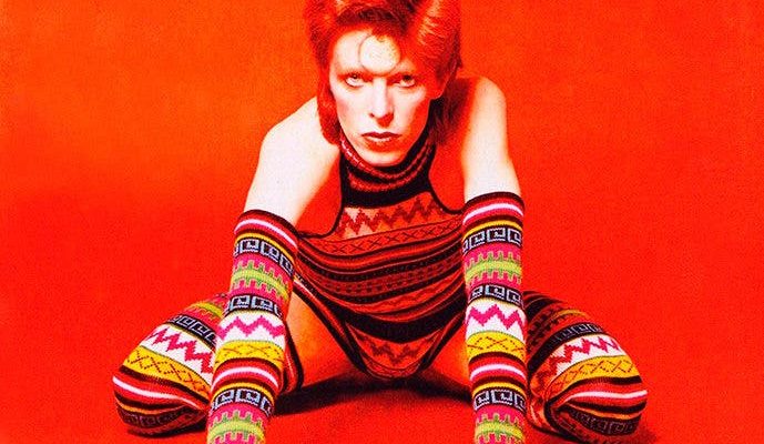 Bowie en su etapa “Ziggy Stardust”