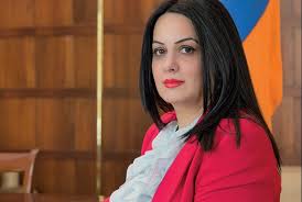 Estera Mkrtumyan, embajadora de Armenia en Argentina, Uruguay, Chile, Perú y Paraguay.