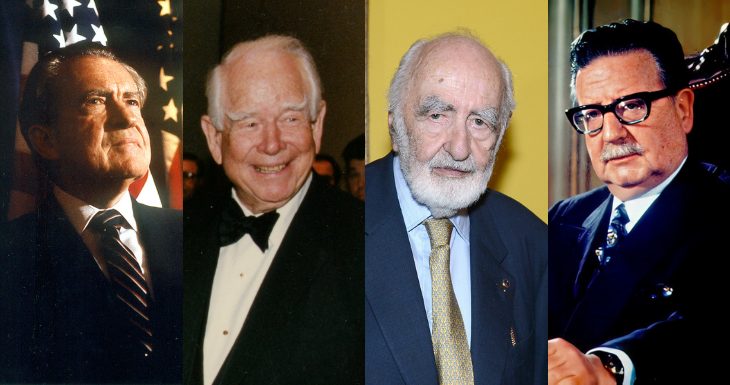 Foto de Nixon: Nancy Wong. Kendall: MichaelVaV | Wikimedia Commons