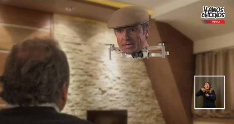 Kramer como “Dron Francisco” | Vamos Chilenos