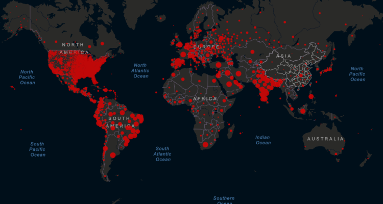 Al margen del lapidario informe entregado por especialistas a la ONU, el conteo de la Universidad de Johns Hopkins ubica a Chile, en términos absolutos, como el duodécimo país con mayor número de contagios.