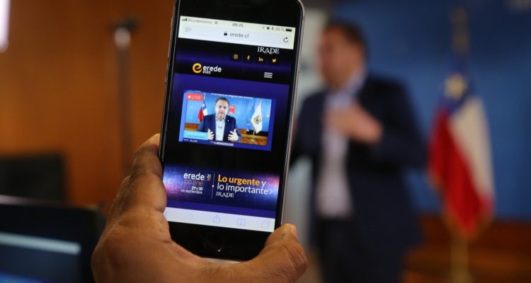 Intendente del Bío Bío, Sergio Giacaman, en Erede 2020