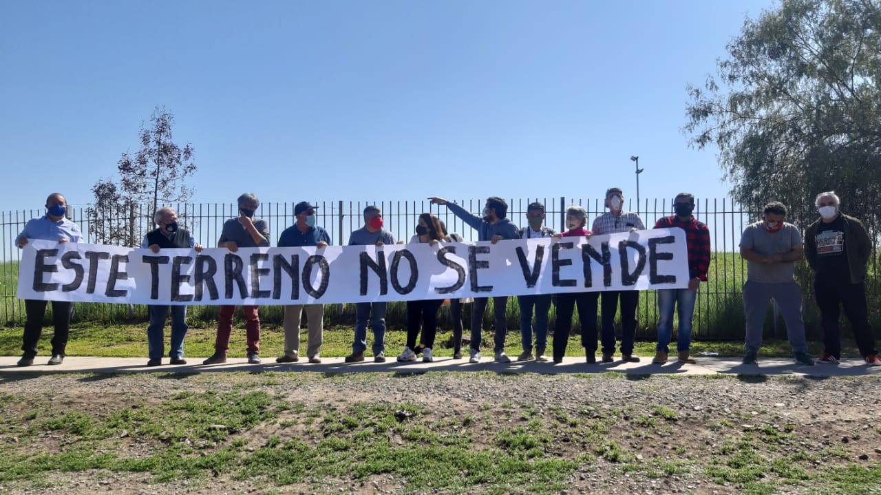 Manifestación de vecinos en La Reina | Cedida a BBCL