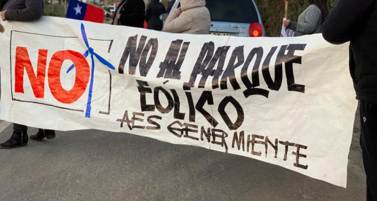 Vecinos protestan contra proyecto de construcción de parque eólico al ...