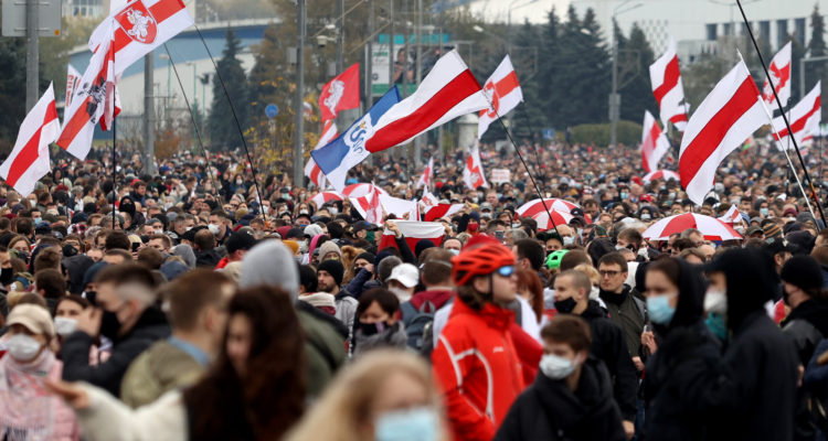 Protestas de este domingo en Bielorrusia | AFP