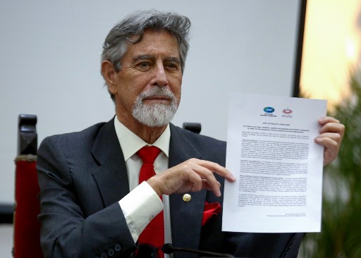Presidencia del Perú | Agence France-Presse