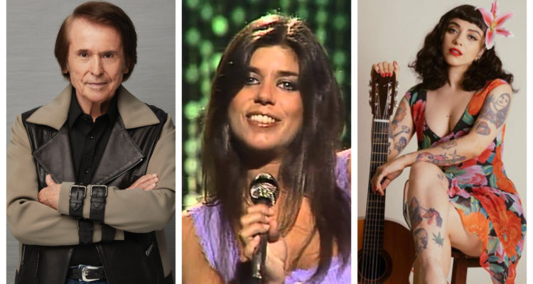 Raphael, Jeanette y Mon Laferte