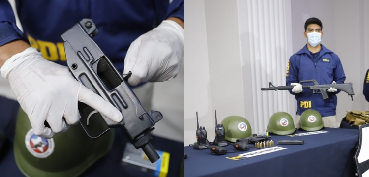 Parte de lo incautado a los detenidos