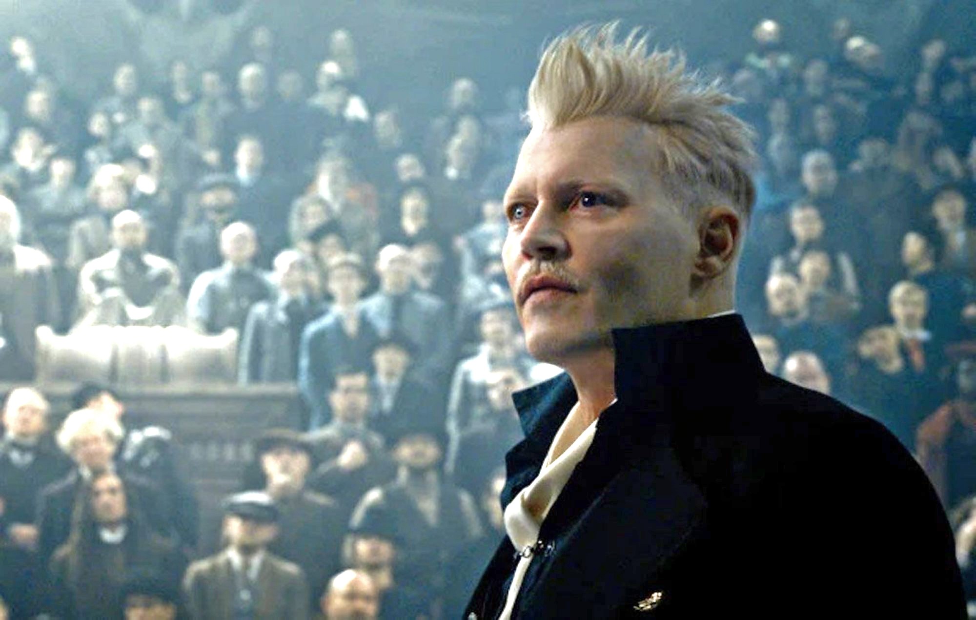 Johnny Depp en “Los crímenes de Grindelwald”