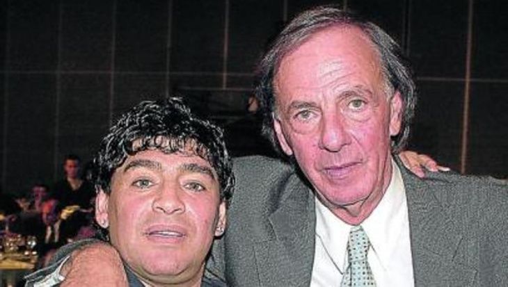 Diego Armando Maradona y César Luis Menotti | infocielo.com
