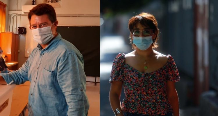 Claudio Orrego y Karina Oliva  | Agencia UNO