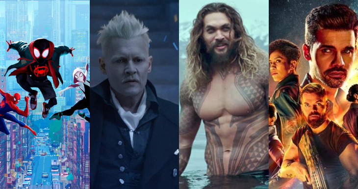Spider-Man: un nuevo universo | Los crímenes de Grindelwald | Aquaman | The Expanse