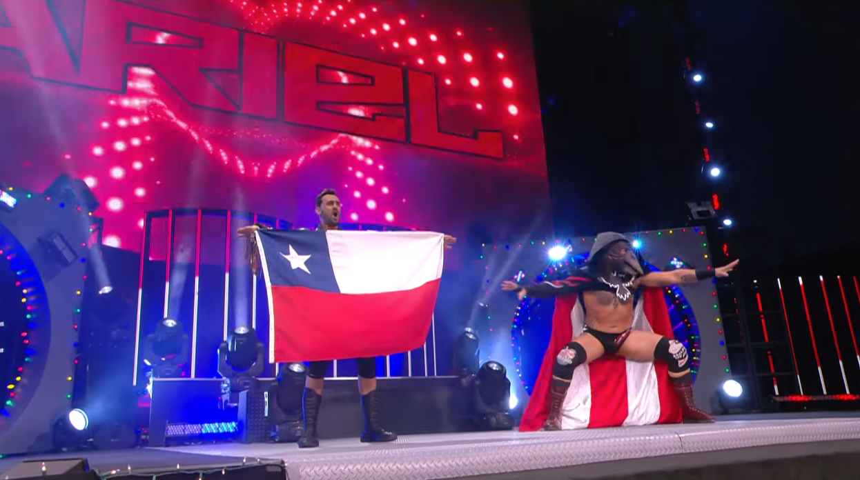 Actor Ariel Levy debutó en reconocida liga de lucha libre estadounidense | TV y Espectáculo | BioBioChile