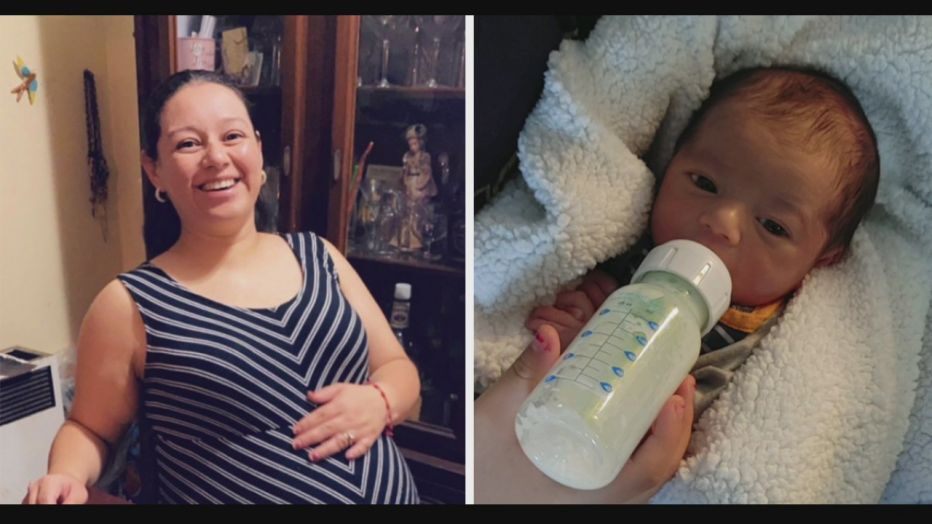 Erika y su hijo
