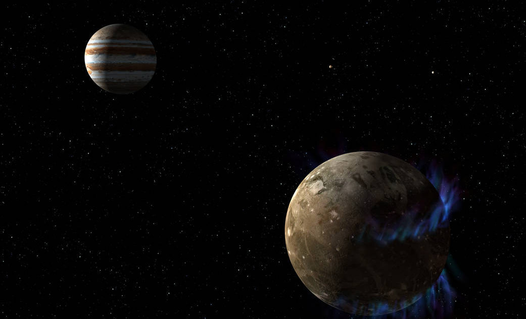 Júpiter y su luna más grande, Ganímedes | NASA