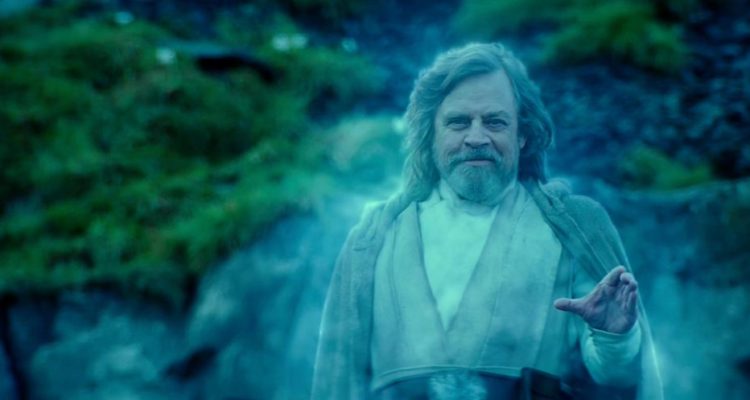 Mark Hamill como Luke Skywalker en “El ascenso de Skywalker”
