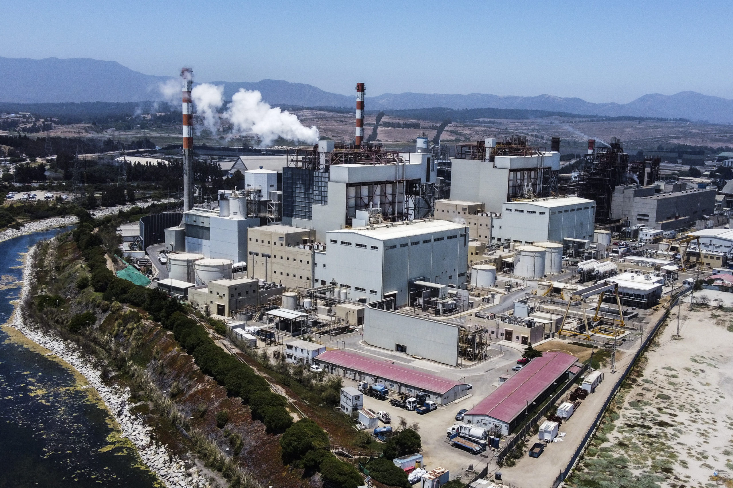 Termoeléctrica en Puchuncaví | Miguel Moya | Agencia Uno