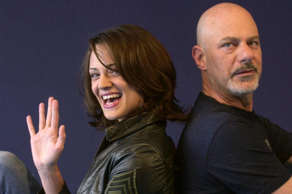 Asia Argento posa con Rob Cohen en 2002 | Mychele Daniau | AFP  