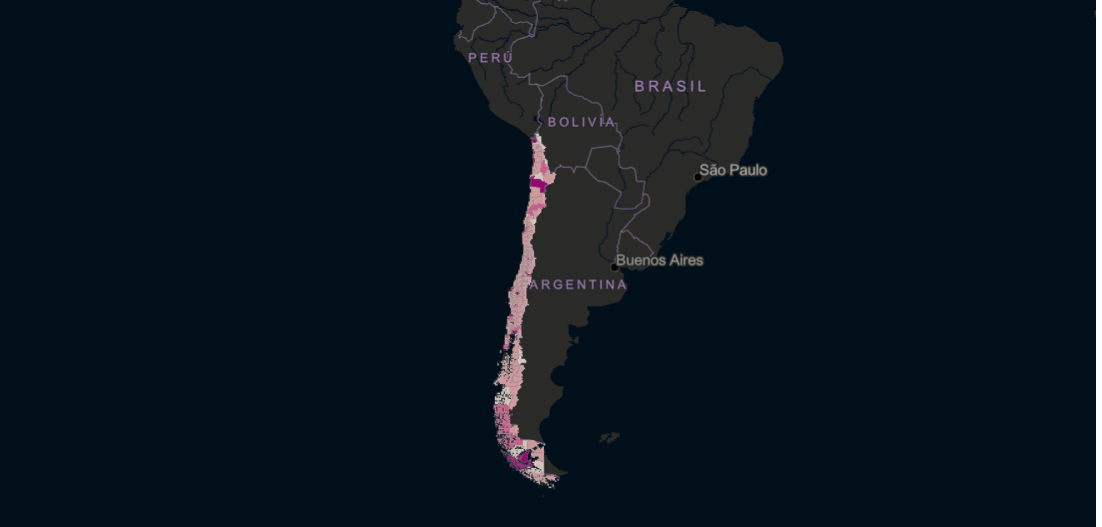 Visor Territorial | Mapa casos activos
