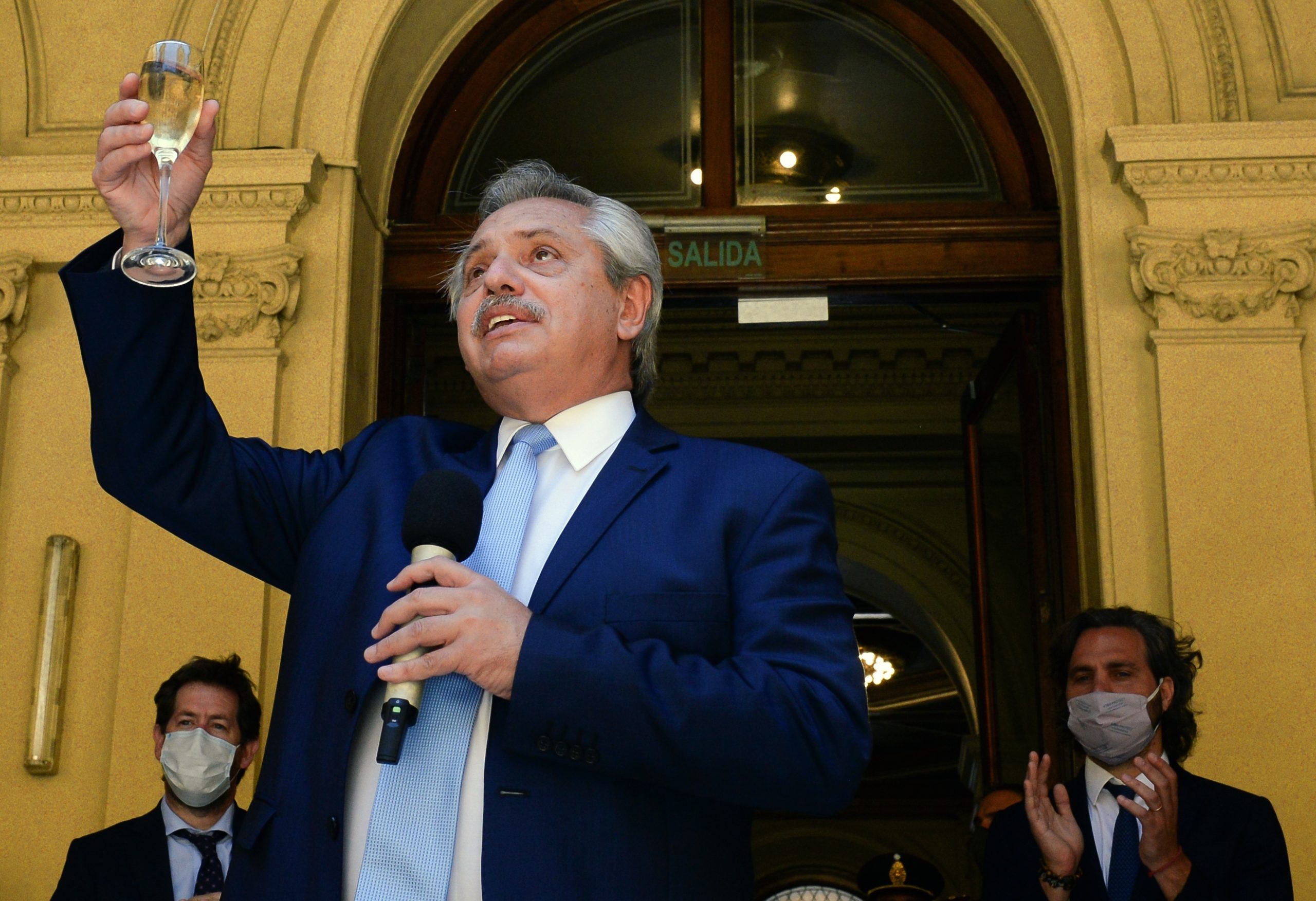 Victor Bugge | Presidencia Argentina | Agence France-Presse 