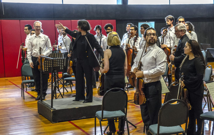 Alejandra Urrutia y Orquesta del Festival Portillo | Foto: Felipe Elgueta Frontier