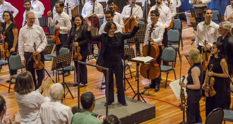 Alejandra Urrutia y Orquesta del Festival Portillo | Foto: Felipe Elgueta Frontier