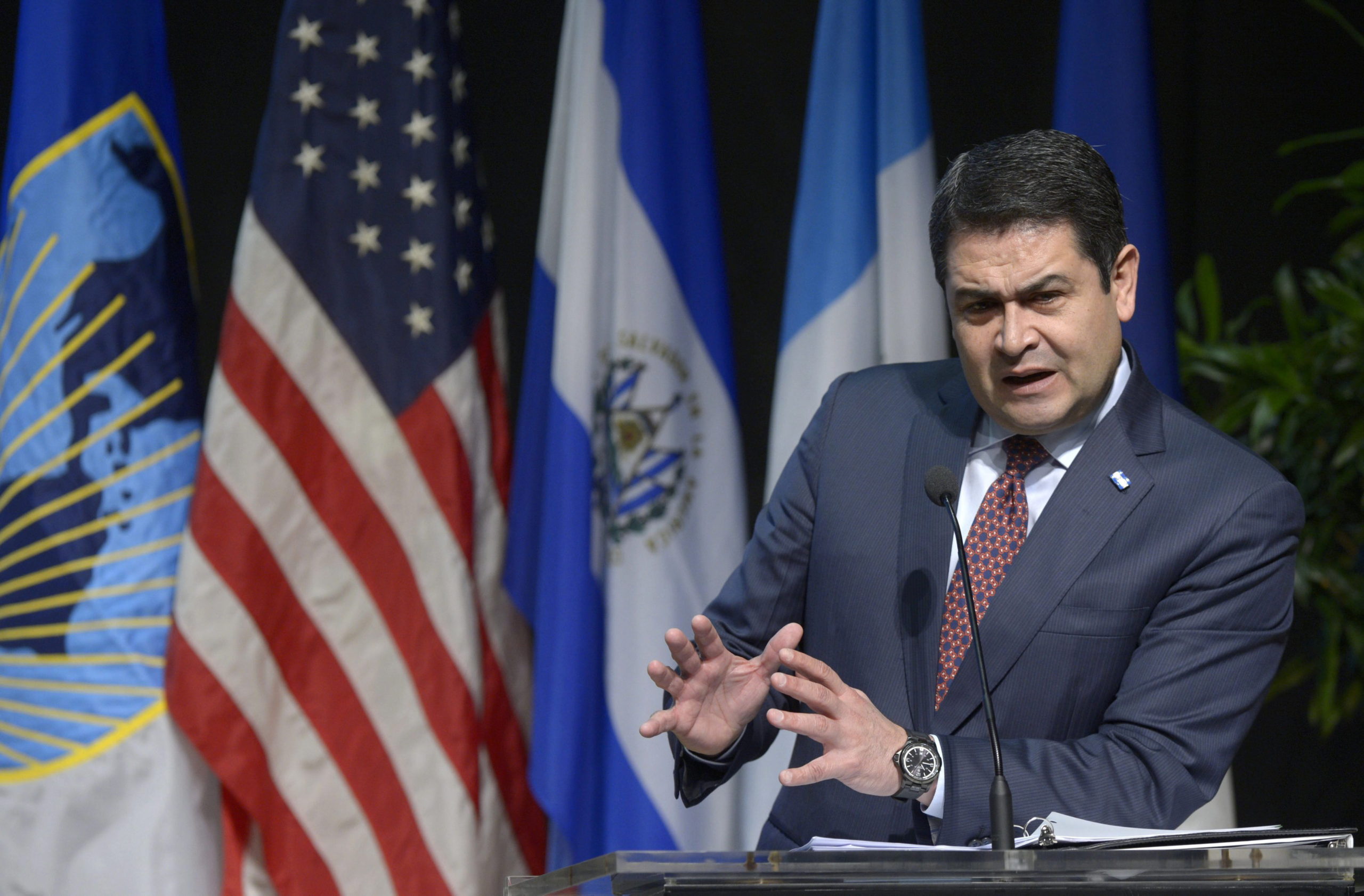 Presidente de Honduras, Juan Orlando Hernández | EFE