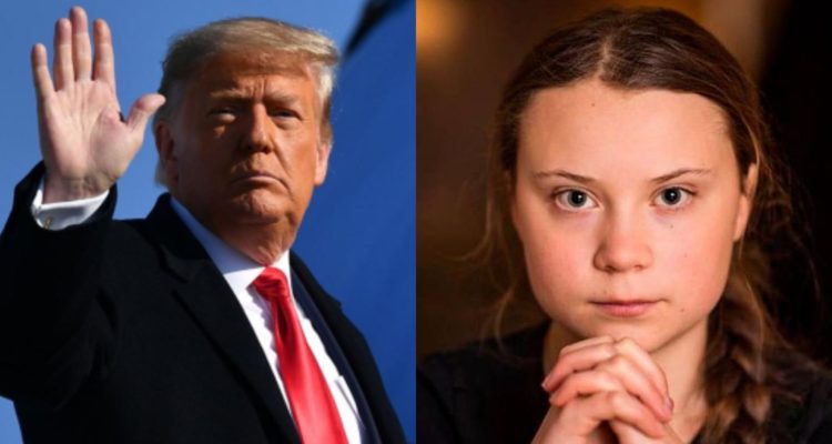Donald Trump y Greta Thunberg | Edición BBCL