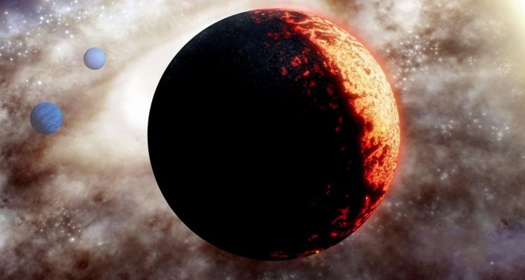 Ilustración artística de TOI 561 | UC Riverside