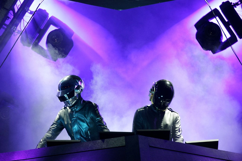 CONTEXTO | Daft Punk en Indio, California, en 2006 | AFP