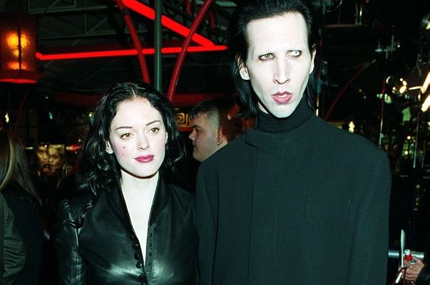 Rose McGowan y Marilyn Manson | Agence France Presse