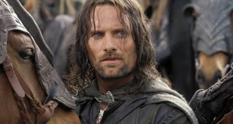 Viggo Mortensen en el papel de Aragorn de El Señor de los Anillos