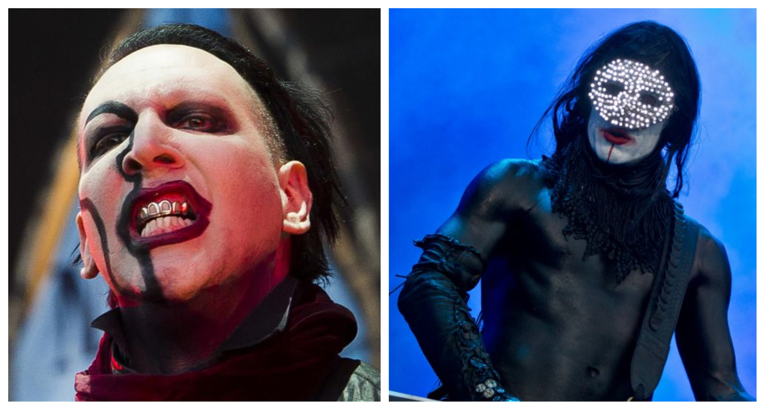 Marilyn Manson y Wes Borland 