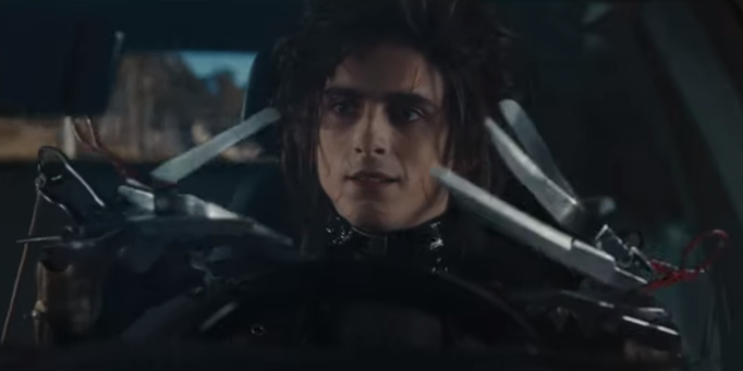 Edgar, el hijo de “El joven manos de tijera” | Captura