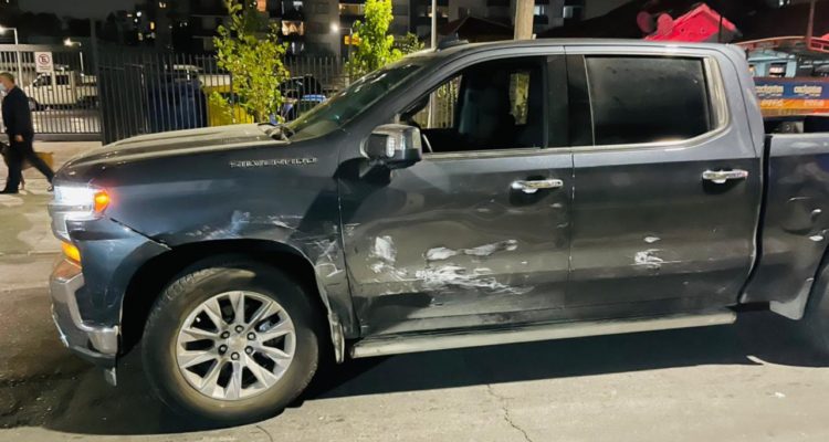 Camioneta de la víctima | Cedida