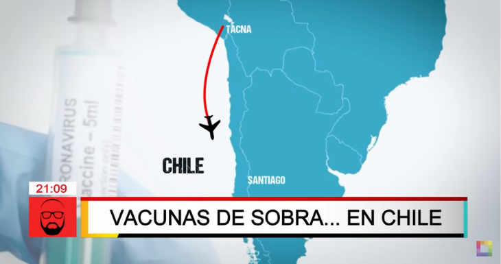 Captura de pantalla | Tema del reportaje comienza en el minuto 1:13. 