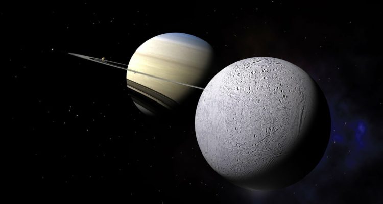 Encélado, uno de los satélites de Saturno | Kevin Gill