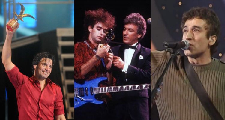 Chayanne (2011) | Gustavo Cerati y Antonio Vodanovic (1987) | Jorge González (2003)