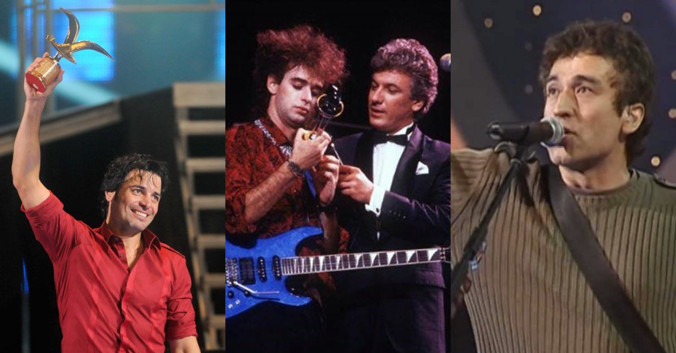 Chayanne (2011) | Gustavo Cerati y Antonio Vodanovic (1987) | Jorge González (2003)