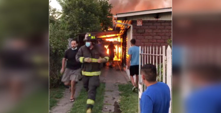 Captura de pantalla | Cuerpo de Bomberos de Ñuñoa