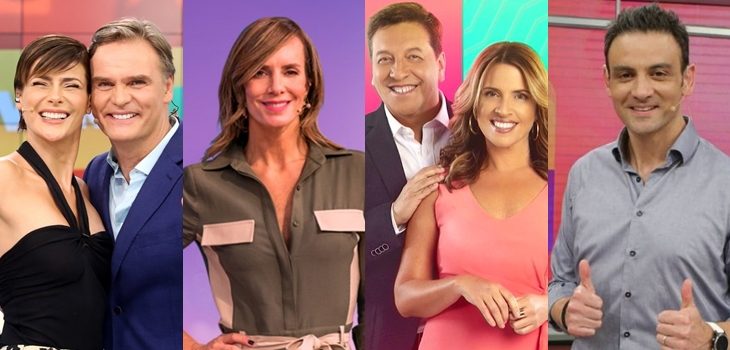Canal 13, CHV, TVN y Mega

