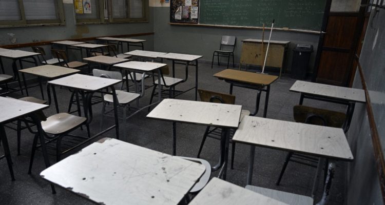 CONTEXTO | sala de clases argentina | Juan Mabromata | AFP