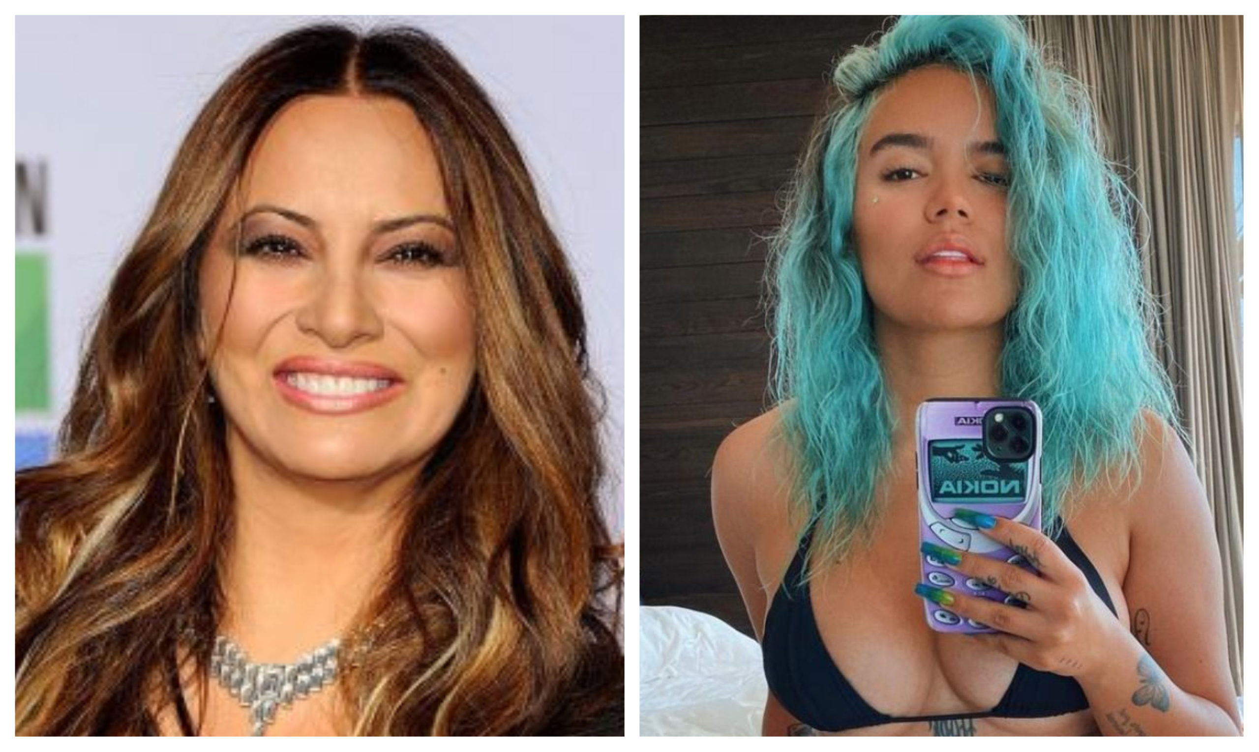 Myriam Hernández y Karol G 