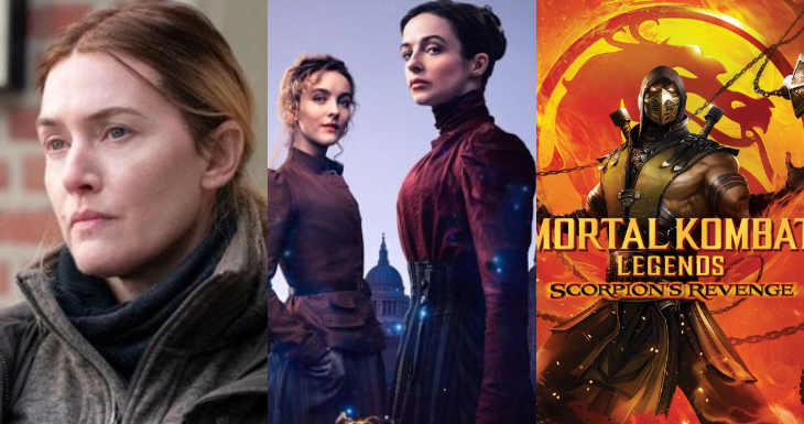 Mare of Easttown | The Nevers | Mortal Kombat Legends: La venganza de Scorpion