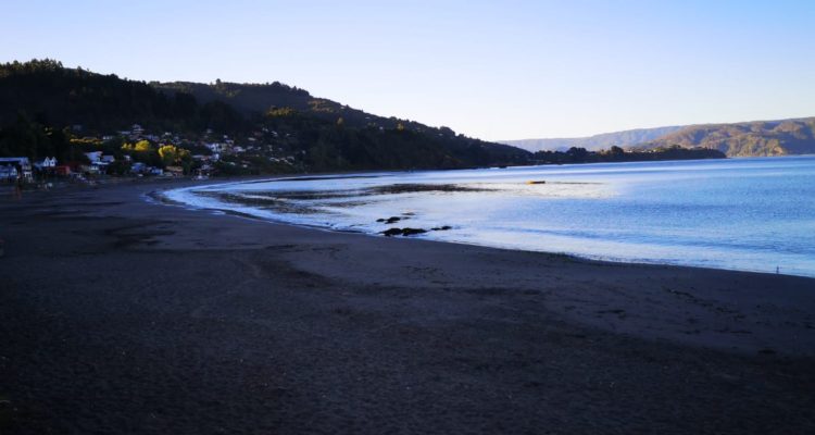 Los Molinos, localidad de Los Ríos, la mañana de este viernes | Cristian Cerna | RBB 